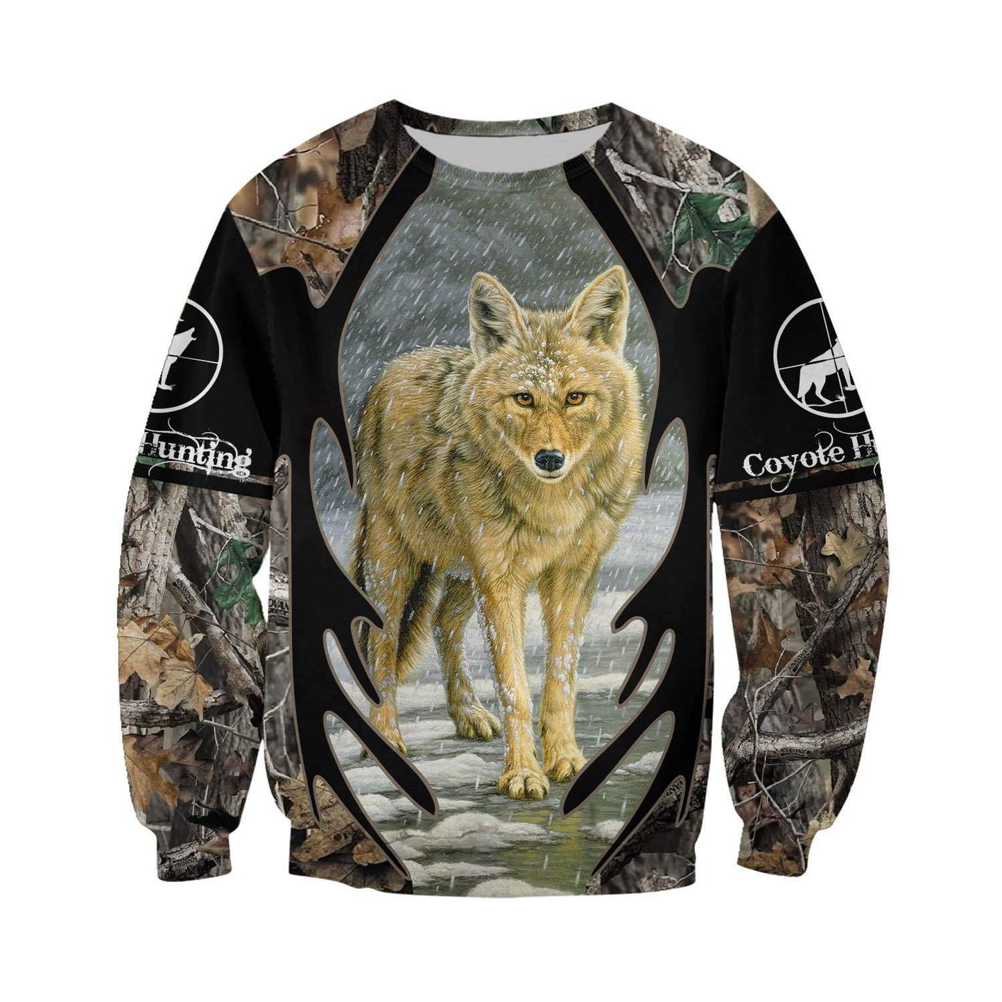 Coyote Hunting 3D All Over Printed Shirts for Men and Women MP881-Apparel-MP-Hoodie-S-Vibe Cosy™
