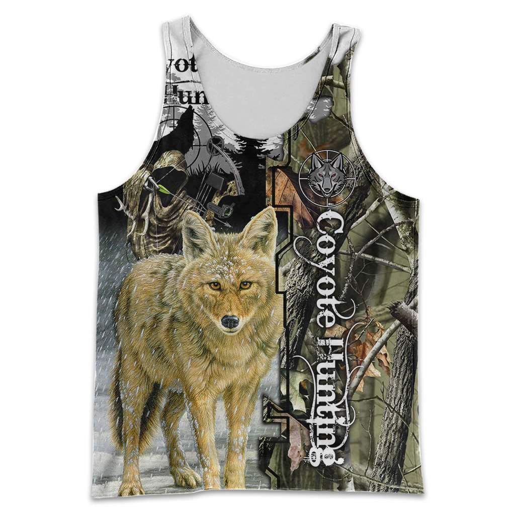 Coyote Hunting 3D All Over Printed Shirts for Men and Women MP883-Apparel-MP-Hoodie-S-Vibe Cosy™