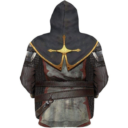 KNIGHT TEMPLAR CHAINMAIL 3D OVER PRINTED HOODIE SWEATER MP886-Apparel-MP-Hoodie-S-Vibe Cosy™