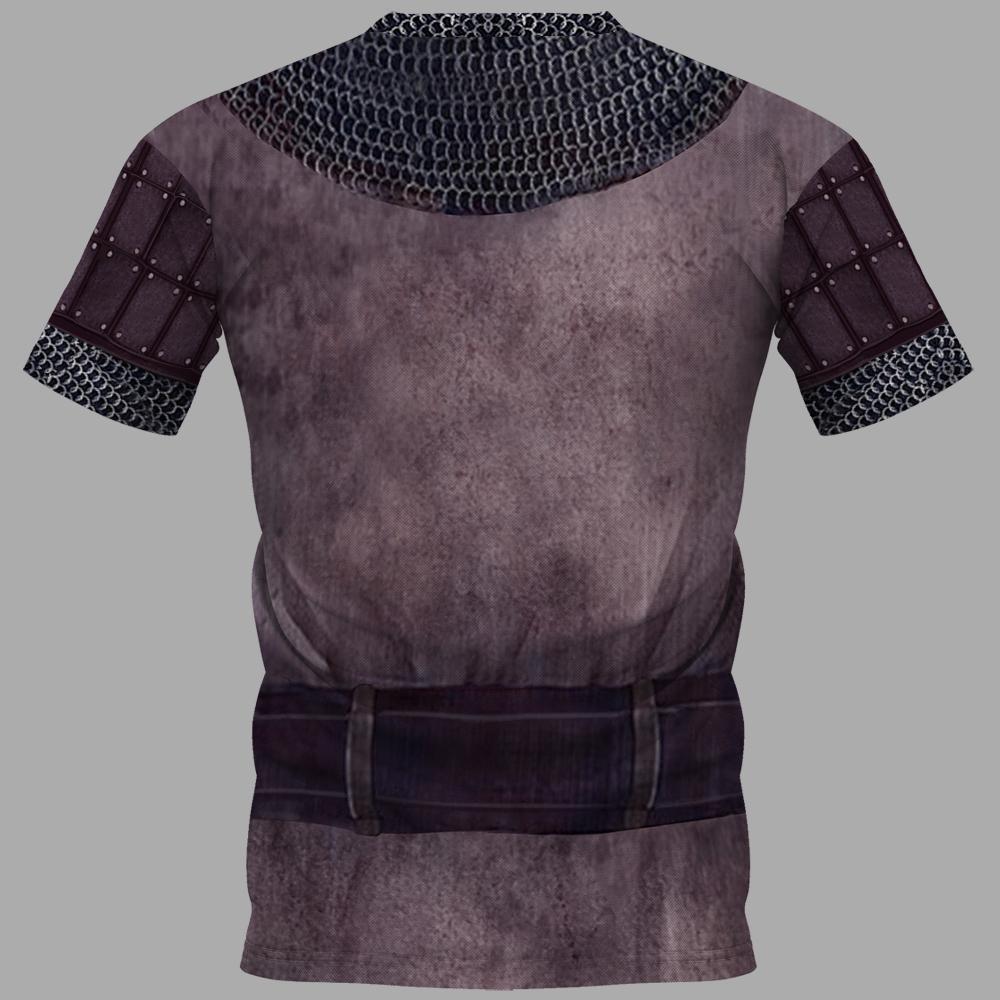 KNIGHT TEMPLAR CHAINMAIL 3D OVER PRINTED HOODIE SWEATER MP884-Apparel-MP-Hoodie-S-Vibe Cosy™