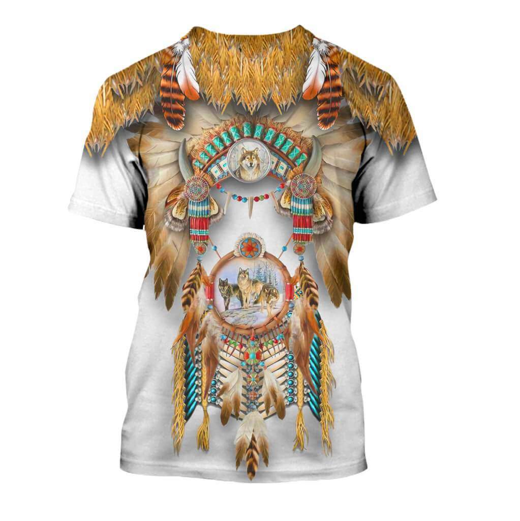 NATIVE AMERICAN 3D OVER PRINTED HOODIE SWEATER MP887-Apparel-MP-Hoodie-S-Vibe Cosy™