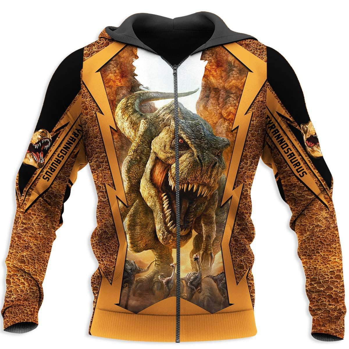 TYRANNOSAURUS 3D ALL OVER PRINTED SHIRTS MP900-Apparel-MP-Hoodie-S-Vibe Cosy™