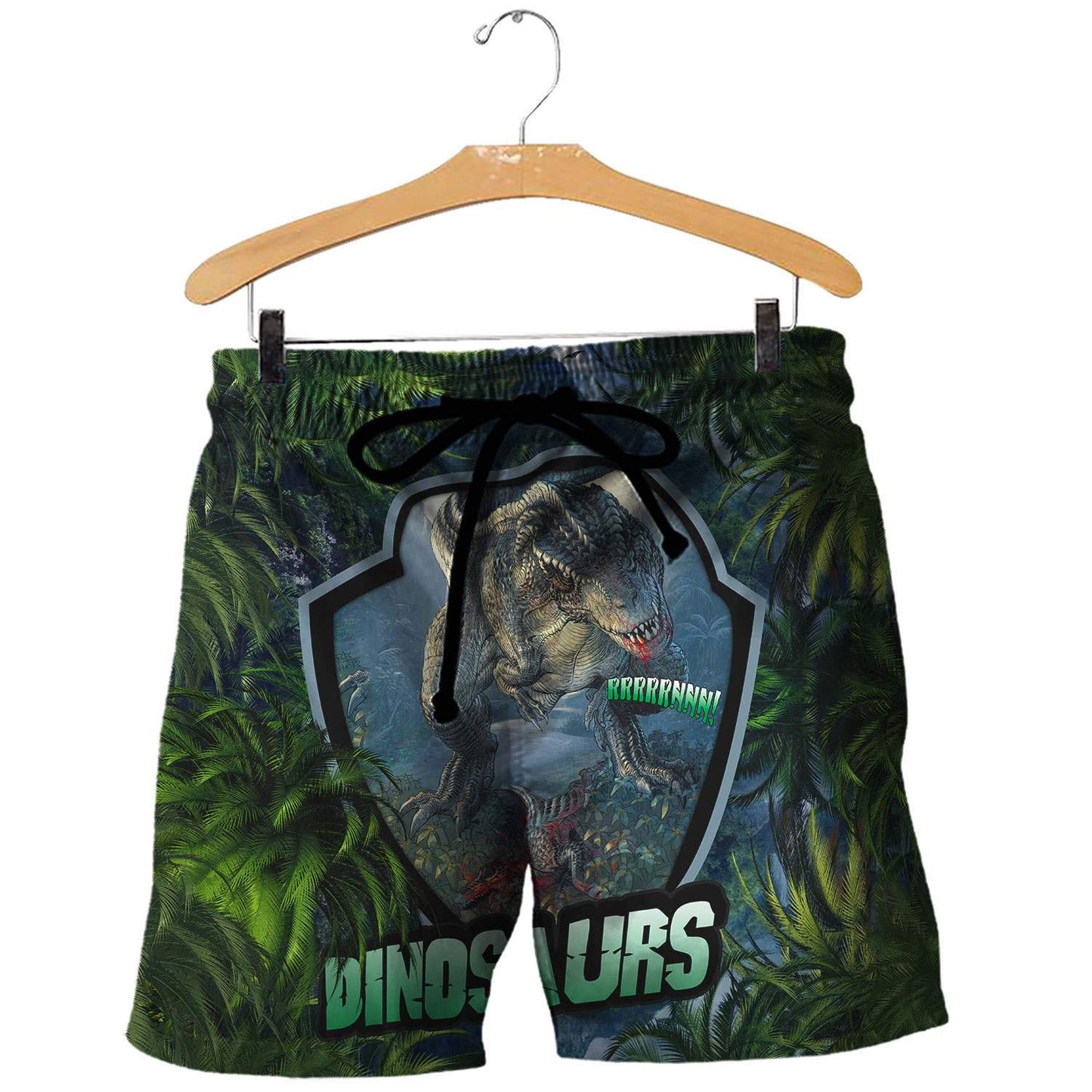 DINOSAURS 3D ALL OVER PRINTED SHIRTS MP903-Apparel-MP-Shorts-S-Vibe Cosy™