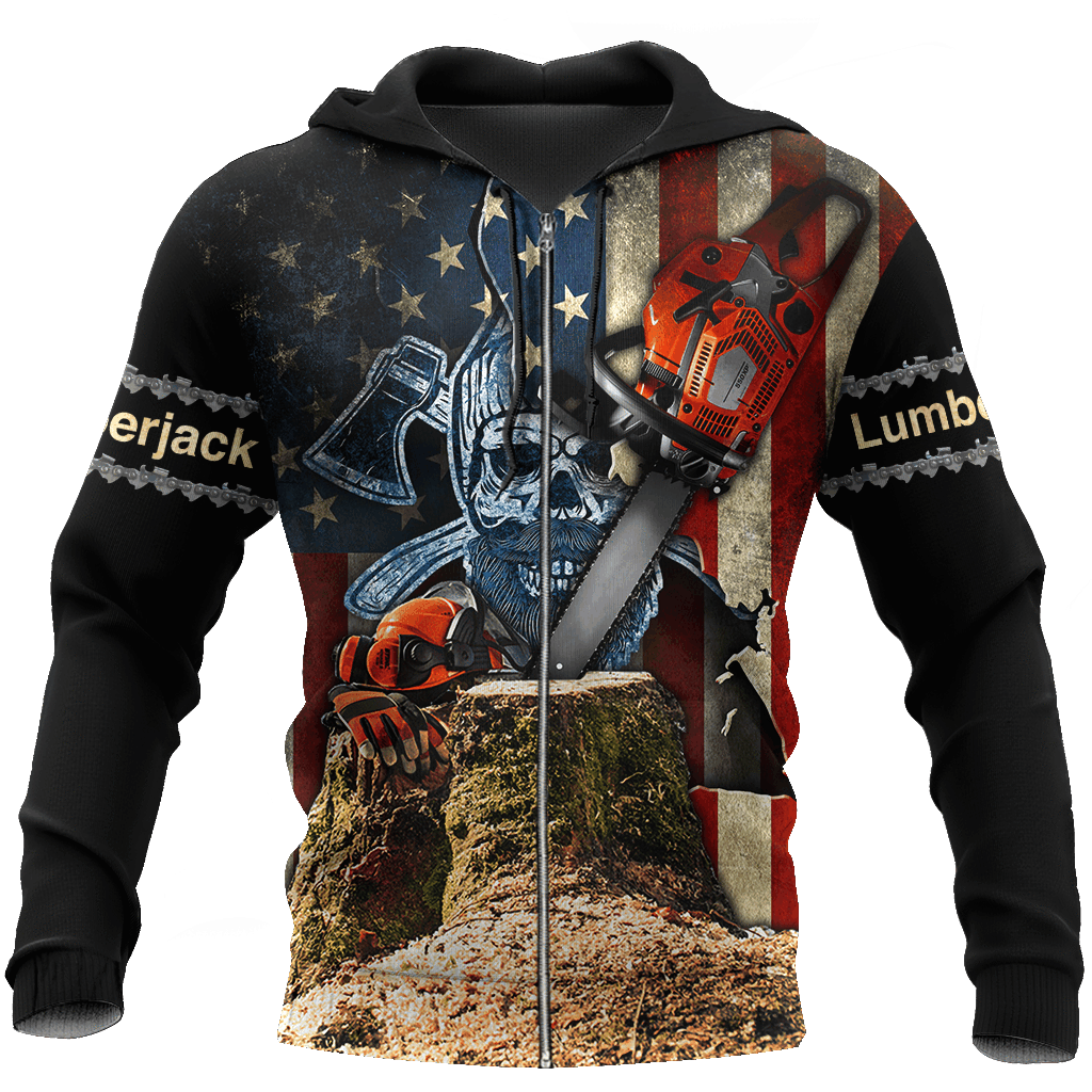 Beautiful Chainsaw Art 3D All Over Printed Shirts Pi281101-Apparel-MP-Zipped Hoodie-S-Vibe Cosy™