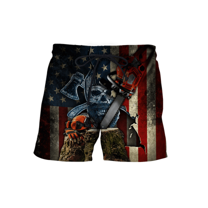 Beautiful Chainsaw Art 3D All Over Printed Shirts Pi281101-Apparel-MP-Shorts-S-Vibe Cosy™