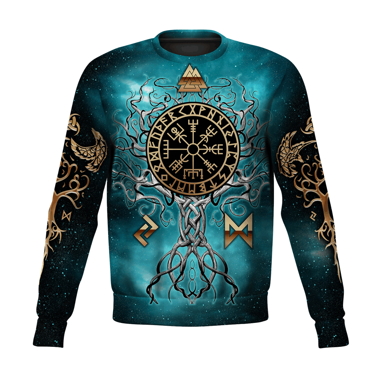Yggdrasil - Norse Tree Of Life-Apparel-HP Arts-Sweatshirts-S-Vibe Cosy™