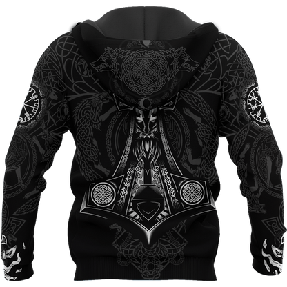 Viking Odin Style-Apparel-HP Arts-Hoodie-S-Vibe Cosy™