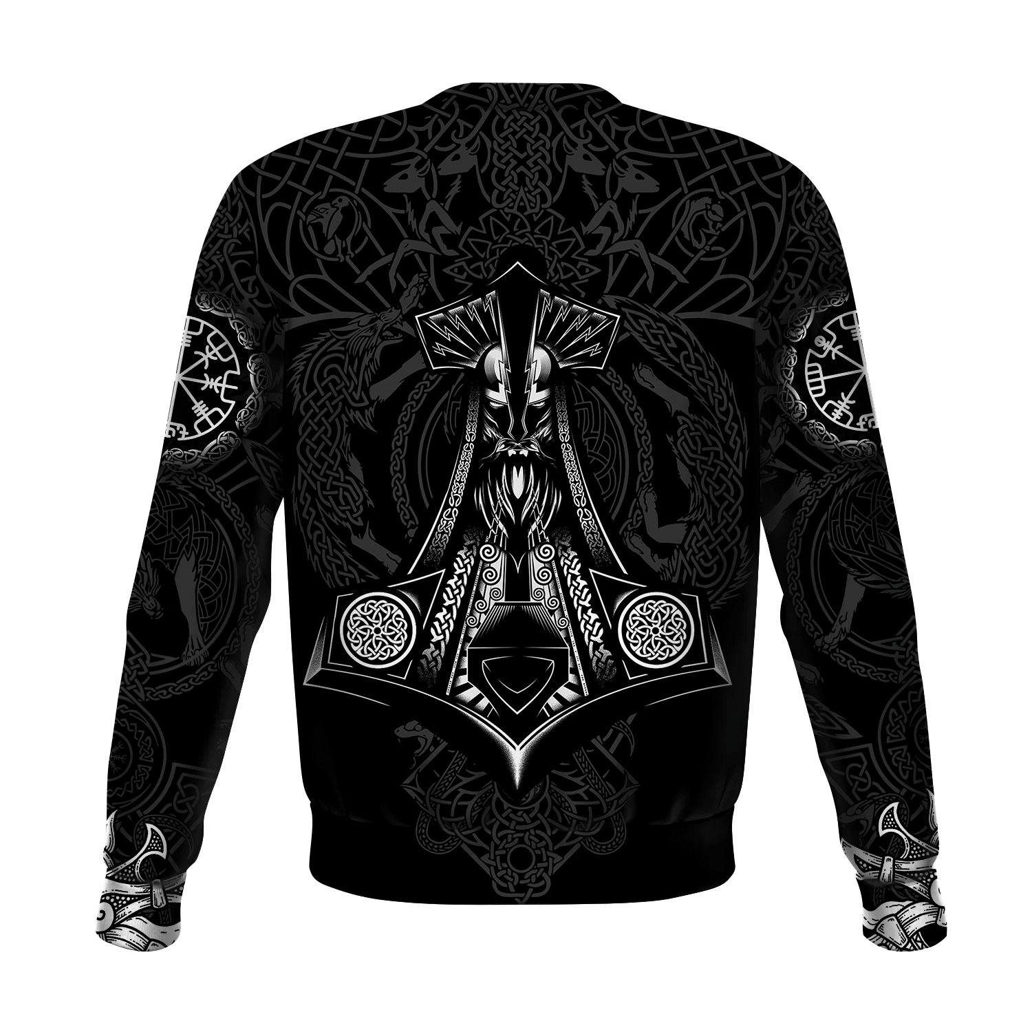 Viking Odin Style-Apparel-HP Arts-Hoodie-S-Vibe Cosy™