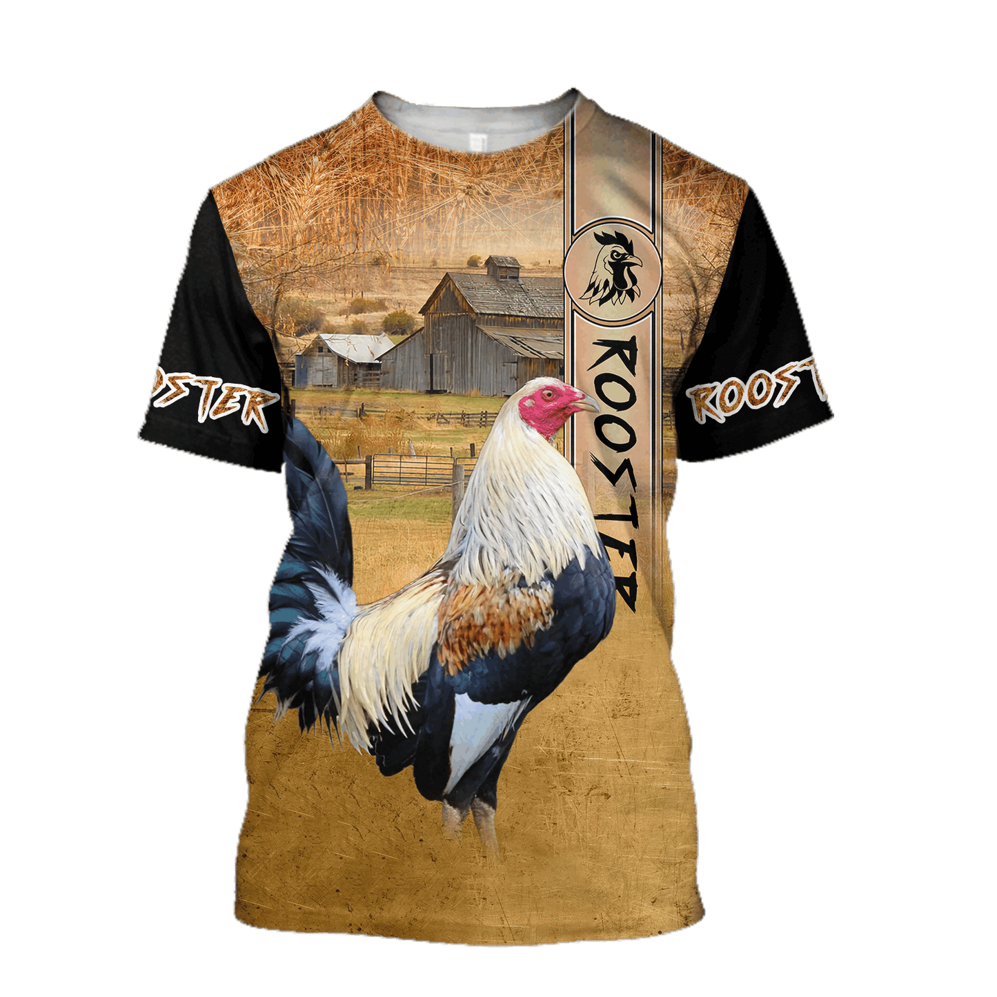 Rooster 3D All Over Printed Shirts for Men and Women AM251203-Apparel-TT-T-Shirt-S-Vibe Cosy™