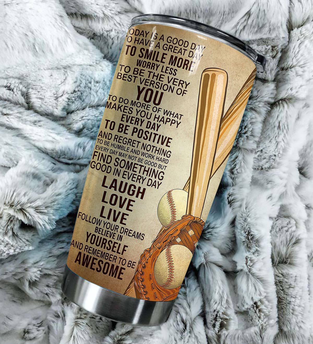 Baseball Knowledge Tumbler TA032301-TA-Vibe Cosy™