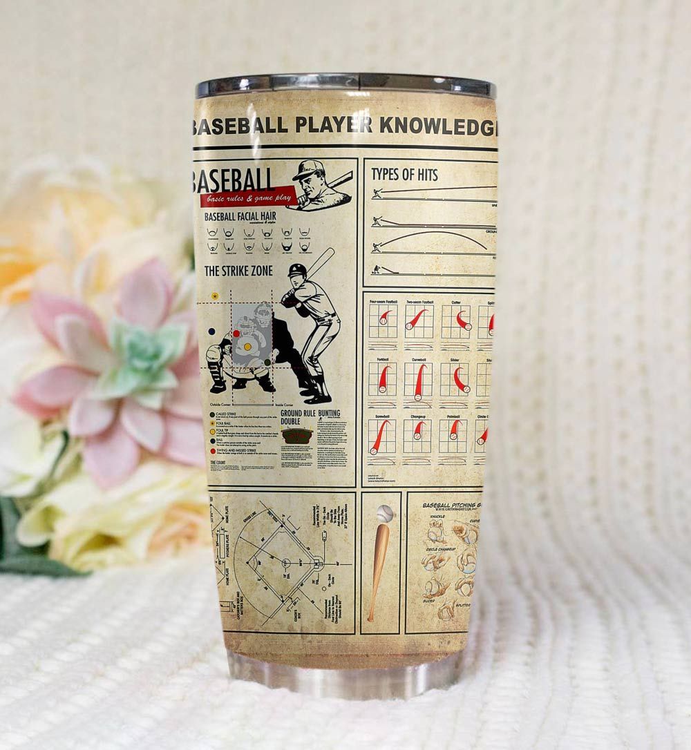 Baseball Knowledge Tumbler TA032301-TA-Vibe Cosy™
