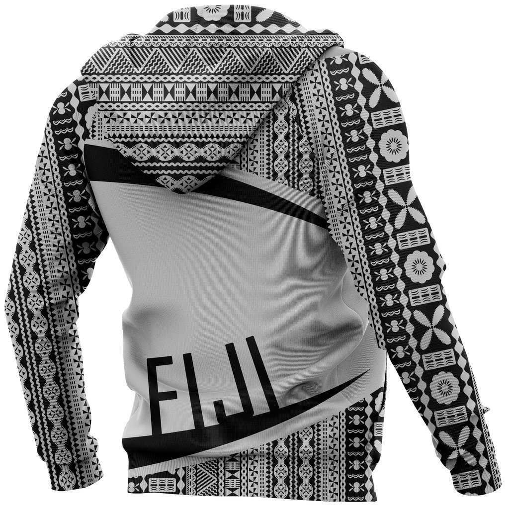 Fiji Tapa Hoodie - Circle Black NNK-Apparel-NNK-Hoodie-S-Vibe Cosy™
