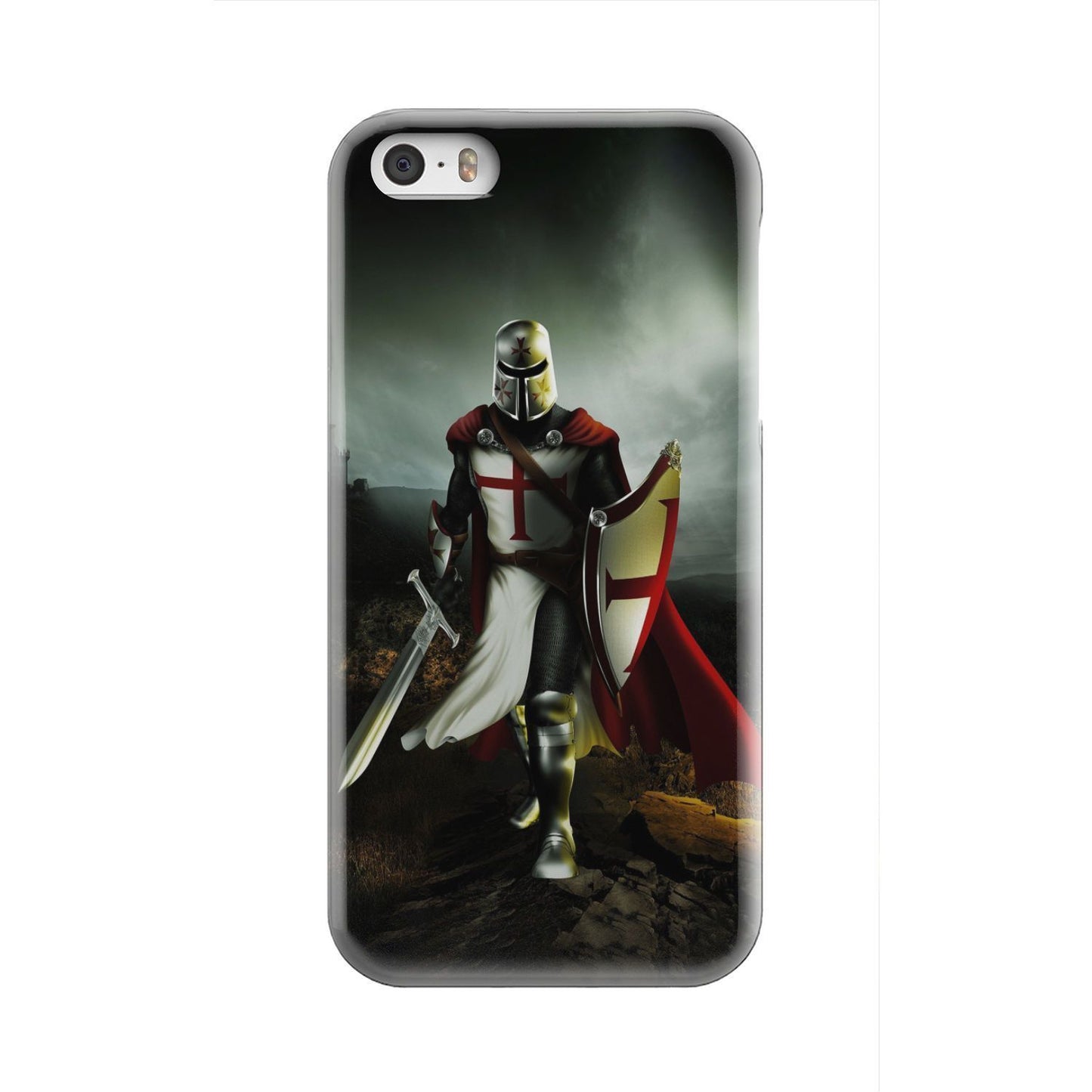 Phone Case - Knight Templar-Knight Templar-wc-fulfillment-iPhone 5S-Vibe Cosy™