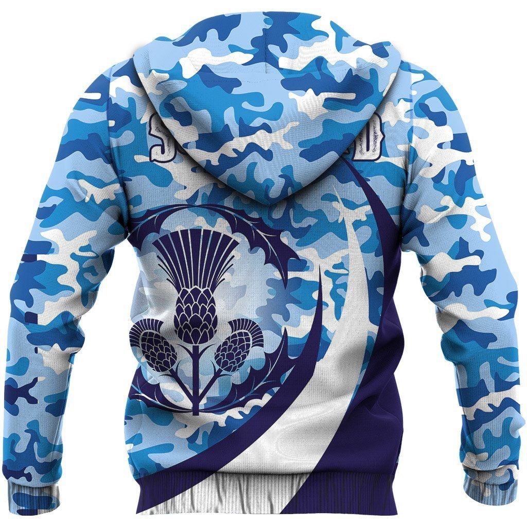 Scotland Hoodie - Lion & Thistle Special (Blue) NNK022904-ALL OVER PRINT HOODIES-PL8386-Men-S-Blue-Vibe Cosy™