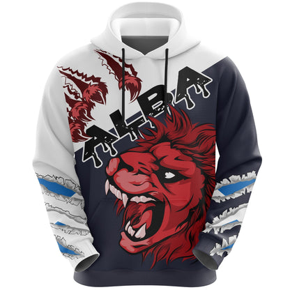 Scottish Pullover Hoodie Red Lion Rampant NNK022903-ALL OVER PRINT HOODIES-PL8386-Hoodie-S-Vibe Cosy™
