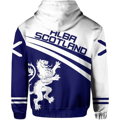 Scotland Premium Hoodie - FLag Thistle & Lion NNK022912-ALL OVER PRINT HOODIES-NNK-Men-S-Blue-Vibe Cosy™