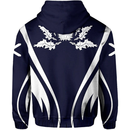 Scotland Increase Hoodie - Lion & Thistle NNK022910-ALL OVER PRINT HOODIES-NNK-Men-S-Navy-Vibe Cosy™