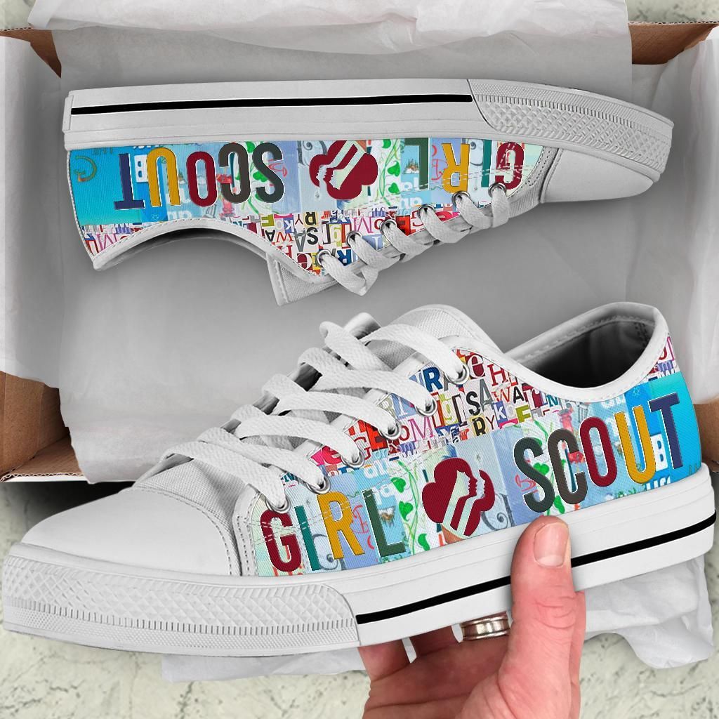 SCOUT - GIRL - LOW TOP SHOES - HN8220N-SPORTY PRINTS-Womens Low Top - White - 1-US5.5 (EU36)-Vibe Cosy™