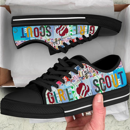 SCOUT - GIRL - LOW TOP SHOES - HN8220N-SPORTY PRINTS-Womens Low Top - White - 1-US5.5 (EU36)-Vibe Cosy™