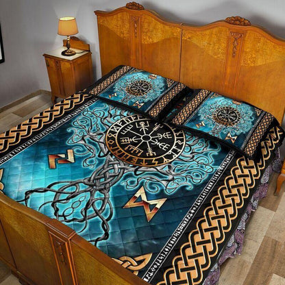 LOVE VIKING QUILT BED SET-Amaze Style™-King-Vibe Cosy™