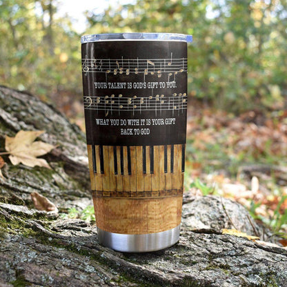 Piano Knowledge Personalized Tumbler TA031901-TA-Vibe Cosy™