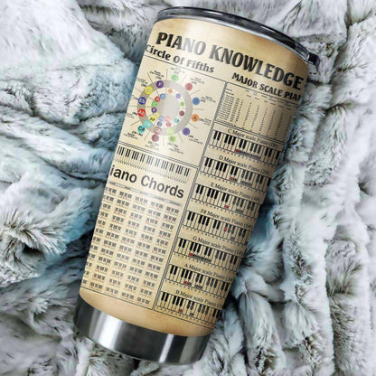 Piano Knowledge Personalized Tumbler TA031901-TA-Vibe Cosy™