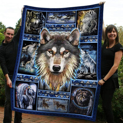 Native American 3D All Over Printed Blanket
