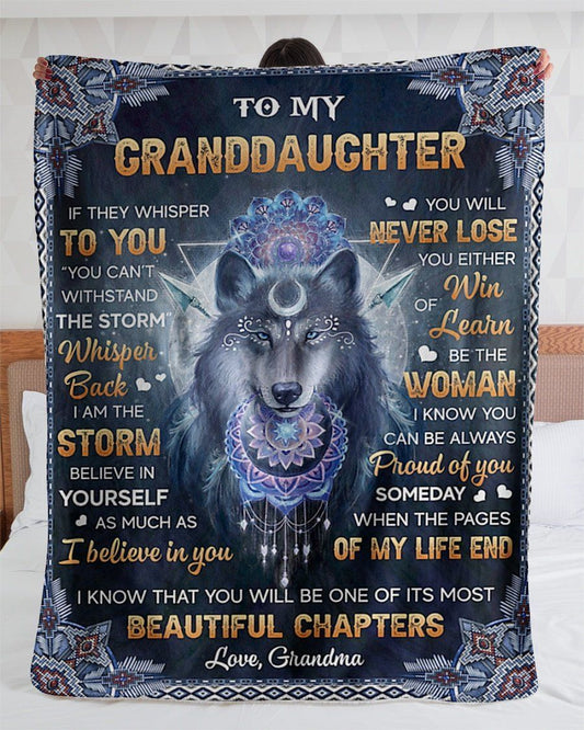 Native American 3D All Over Printed Blanket
