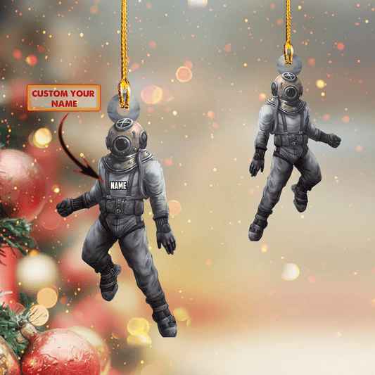 Scuba Diving Ornament CSO Scuba Diver Gift  78