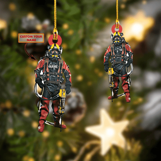 Scuba Diving Shaped Ornament 05 Tmarc tee