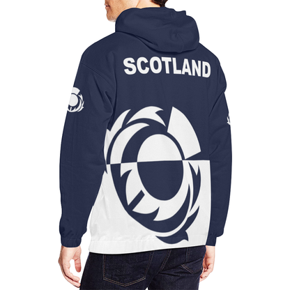 Scotland Hoodie Thistle NNK 1506-Apparel-PL8386-Zip Hoodie-S-Vibe Cosy™