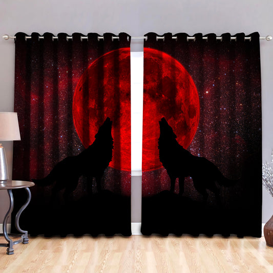 Wolf Window Curtains