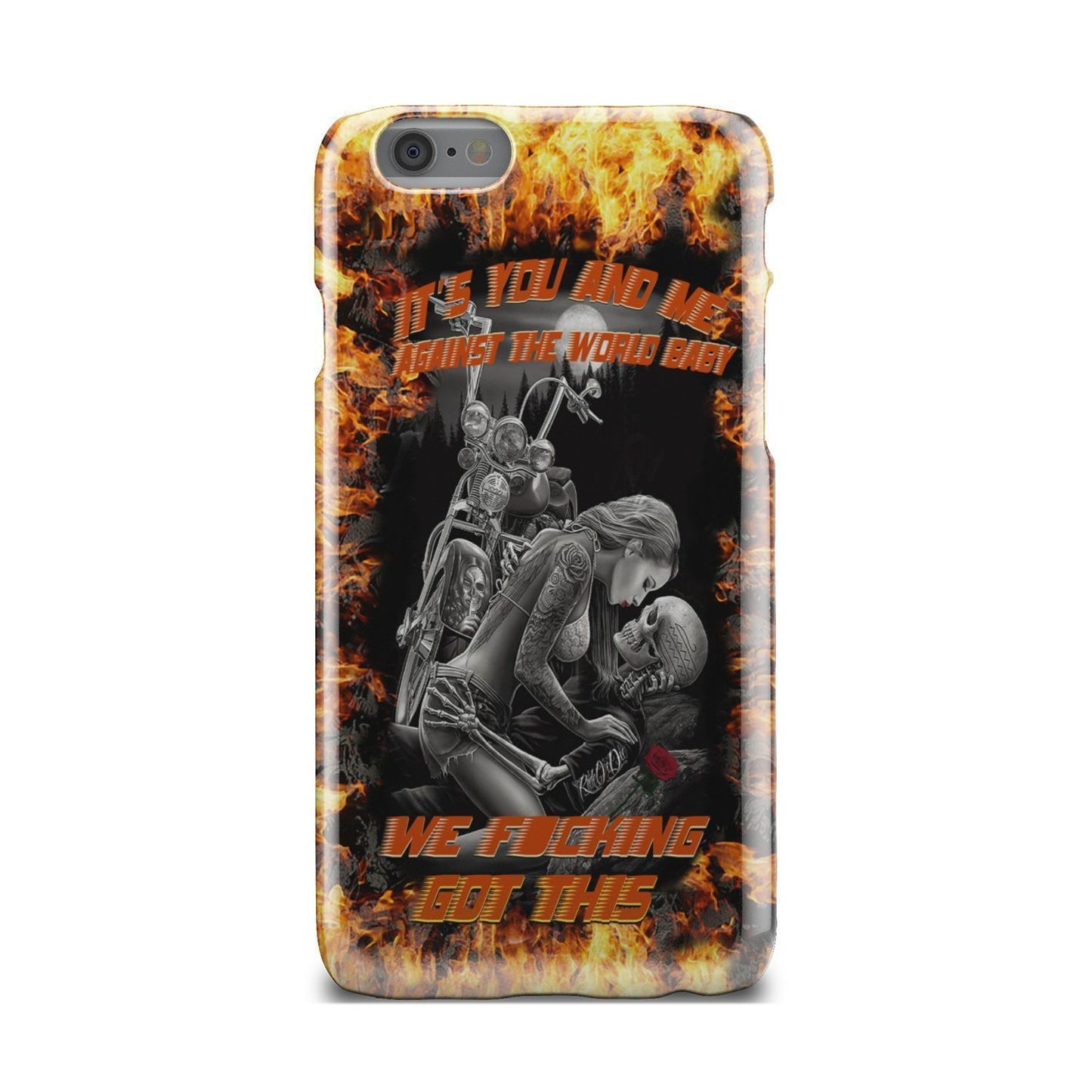 It's you and me against the world phone case-Phone Case-wc-fulfillment-iPhone X-Vibe Cosy™