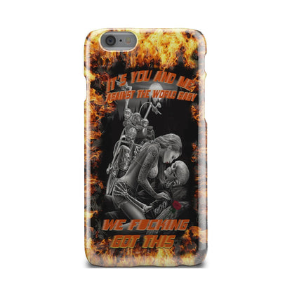 It's you and me against the world phone case-Phone Case-wc-fulfillment-iPhone X-Vibe Cosy™