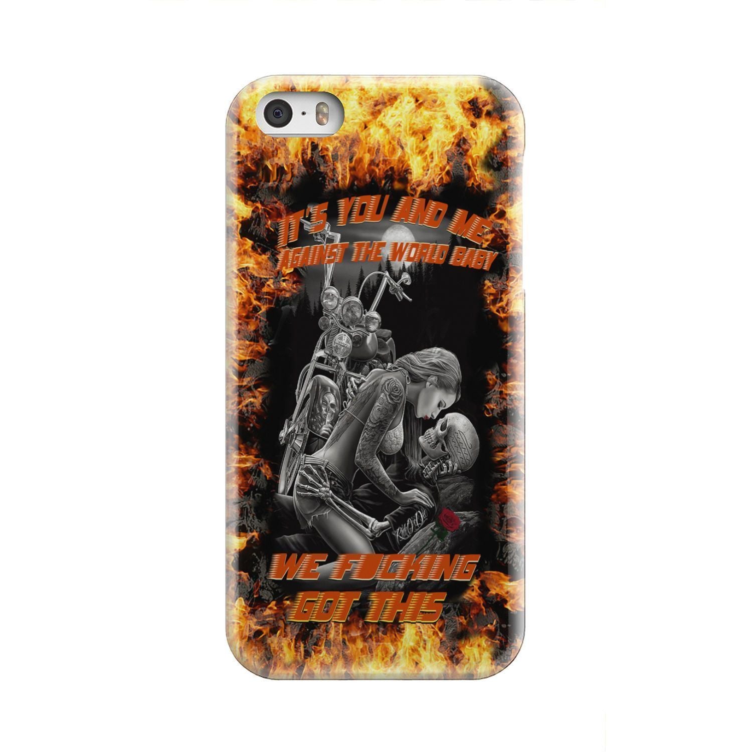 It's you and me against the world phone case-Phone Case-wc-fulfillment-iPhone X-Vibe Cosy™