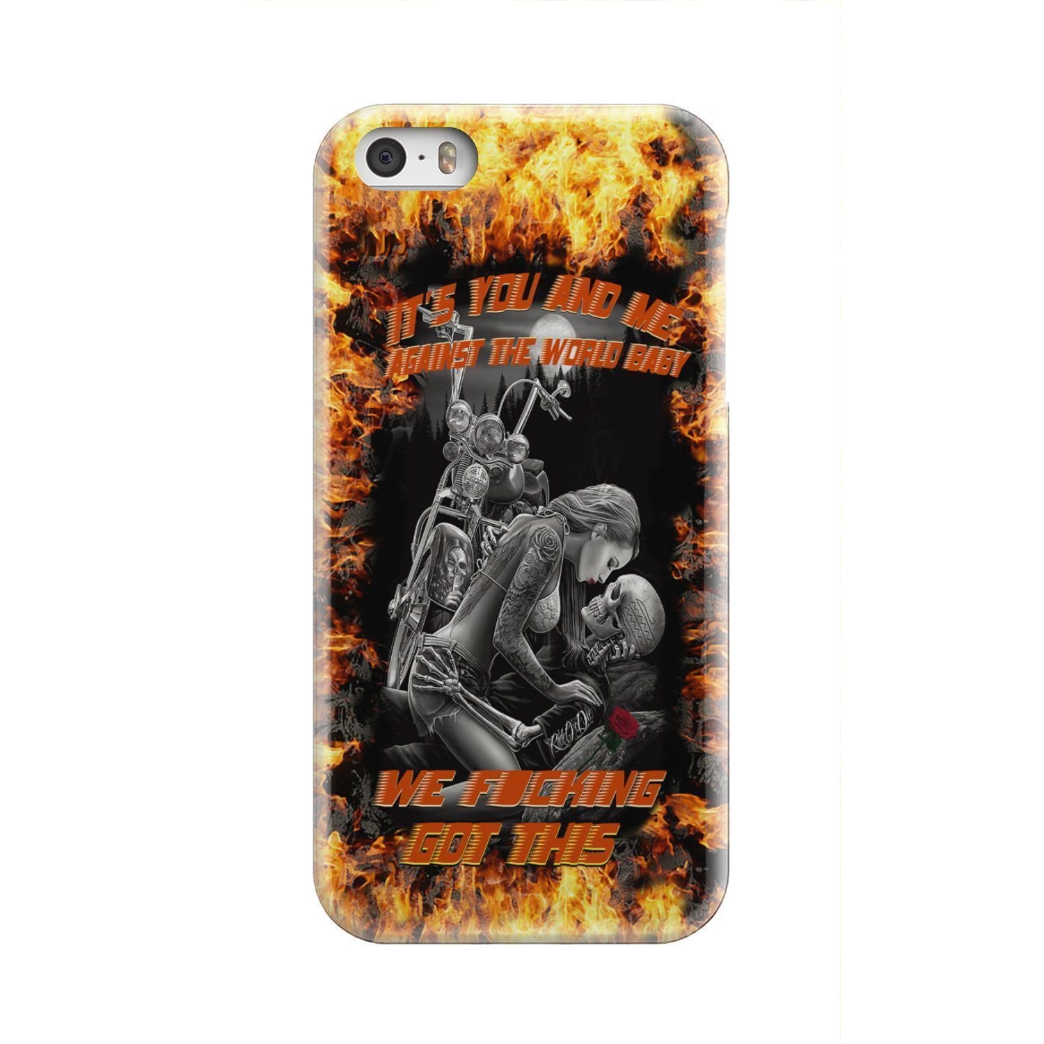 It's you and me against the world phone case-Phone Case-wc-fulfillment-iPhone X-Vibe Cosy™
