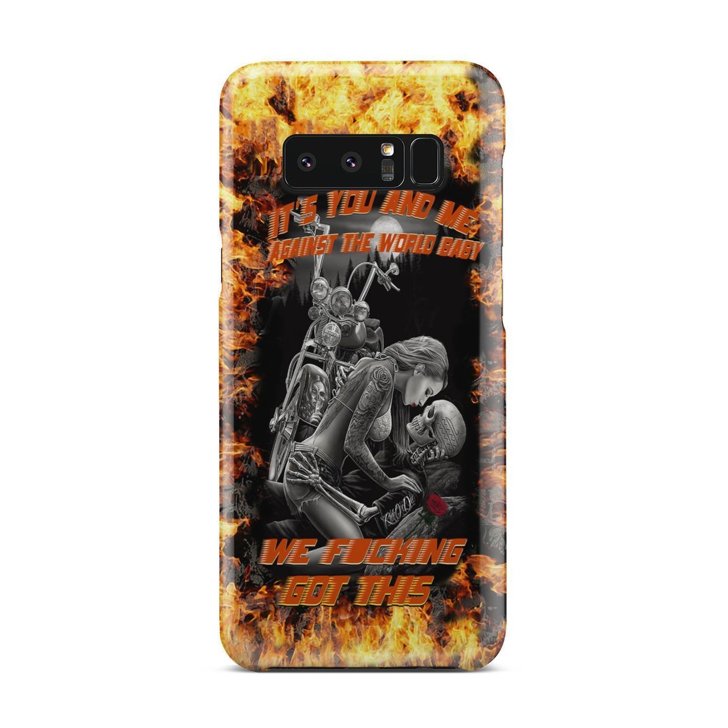 It's you and me against the world phone case-Phone Case-wc-fulfillment-iPhone X-Vibe Cosy™