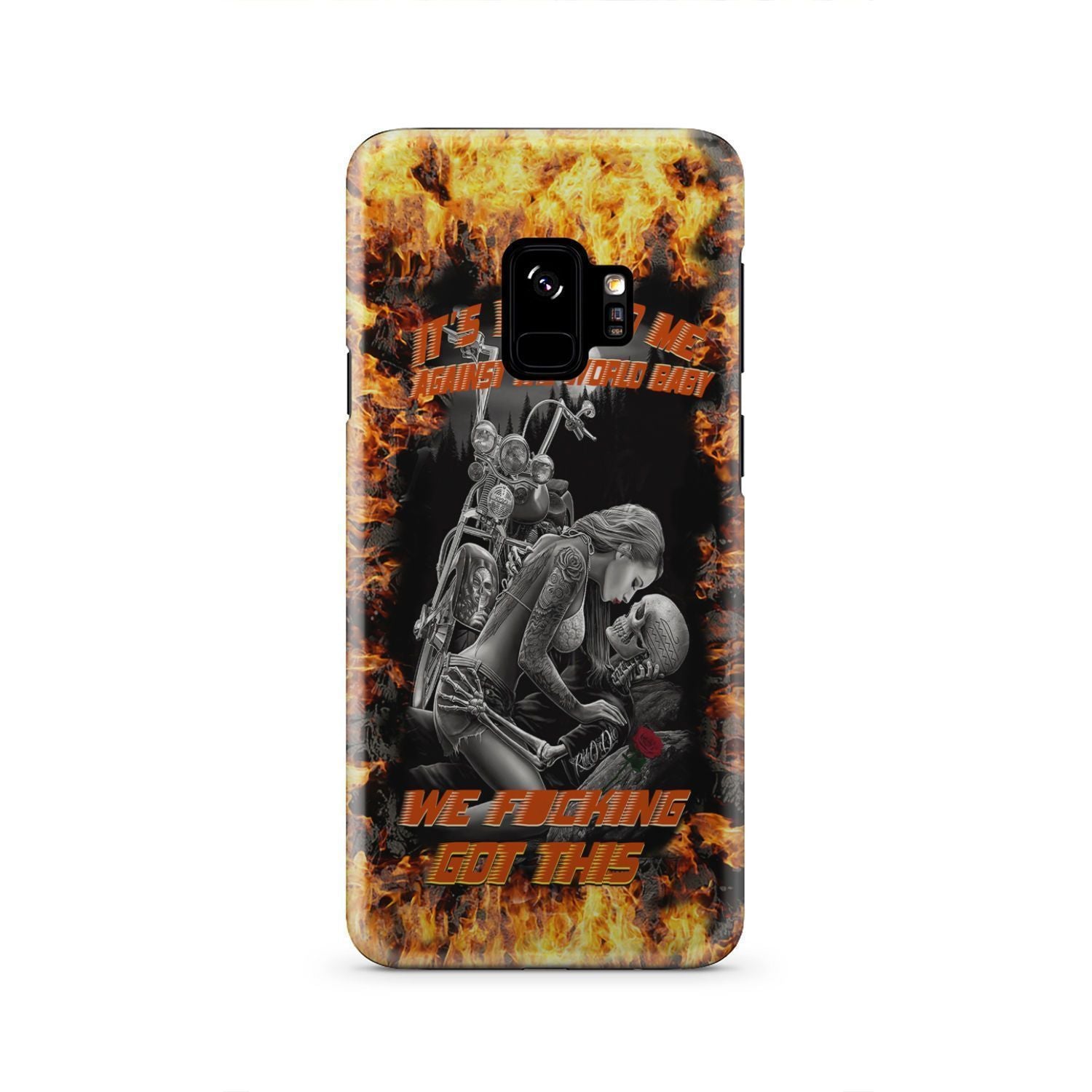It's you and me against the world phone case-Phone Case-wc-fulfillment-iPhone X-Vibe Cosy™