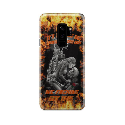 It's you and me against the world phone case-Phone Case-wc-fulfillment-iPhone X-Vibe Cosy™