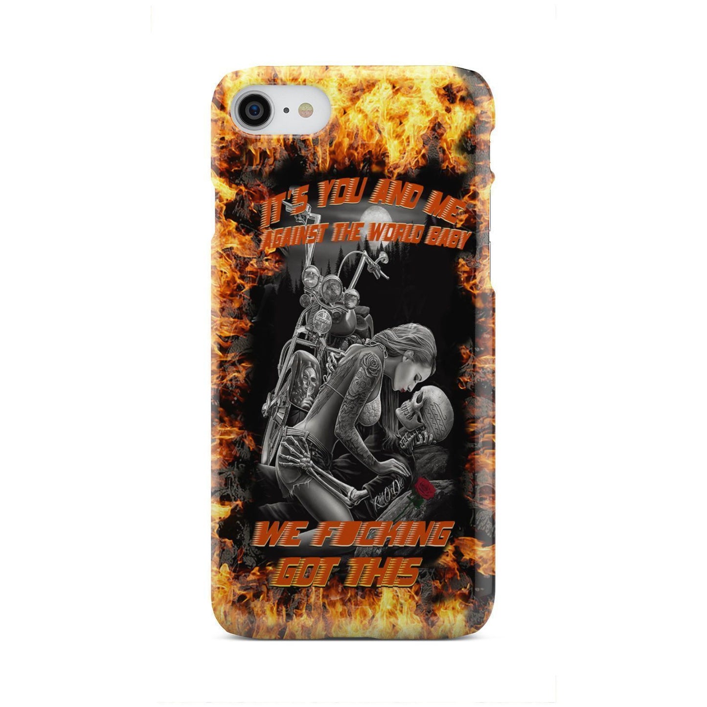 It's you and me against the world phone case-Phone Case-wc-fulfillment-iPhone X-Vibe Cosy™
