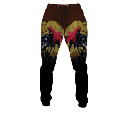 Halloween Wolf 3D All Over Printed Unisex Shirts No 01