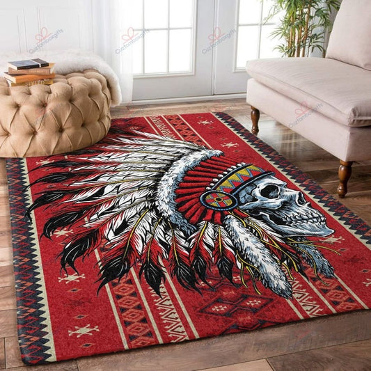 Native American 3D All Over Printed Rug