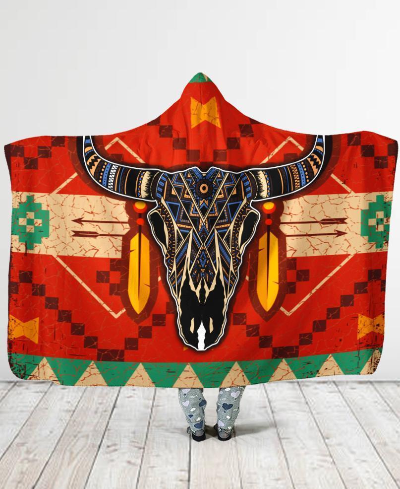 Native American Hooded Blanket