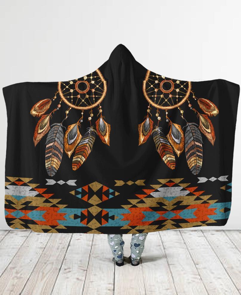 Native American Hooded Blanket