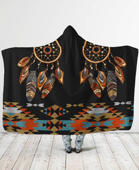 Native American Hooded Blanket