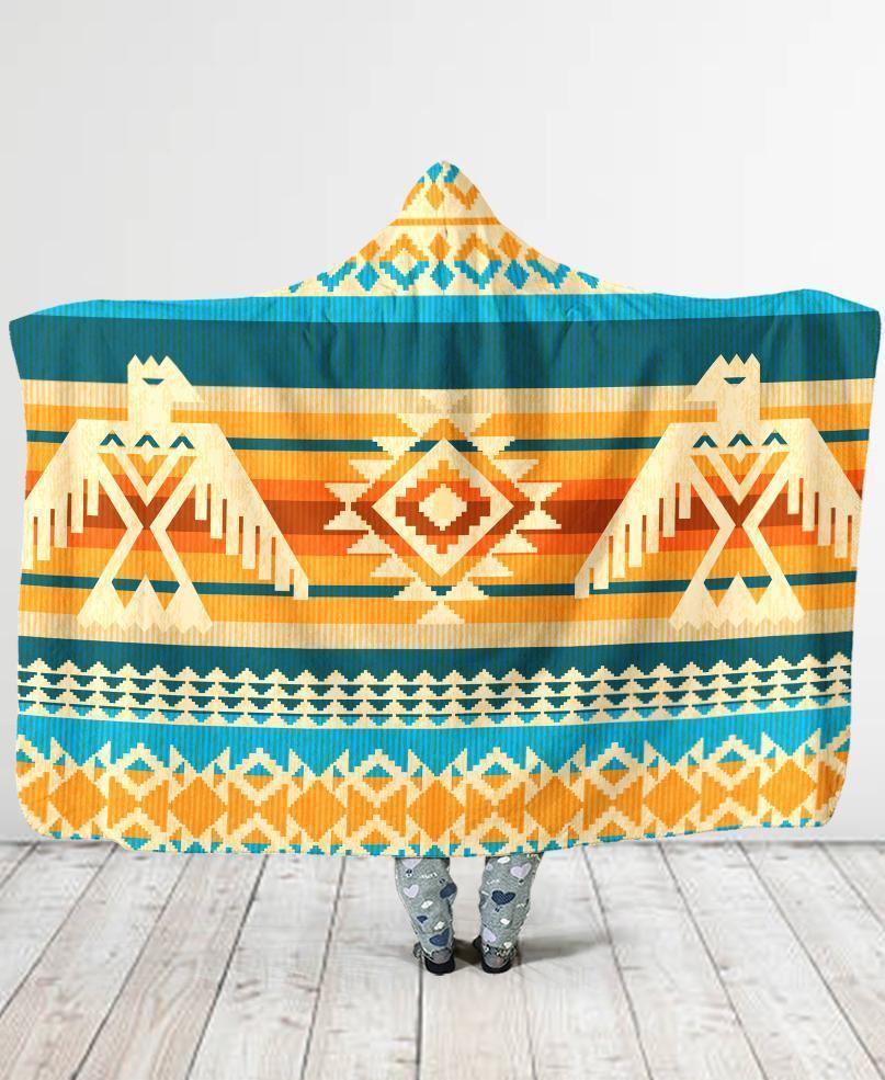 Native American Hooded Blanket