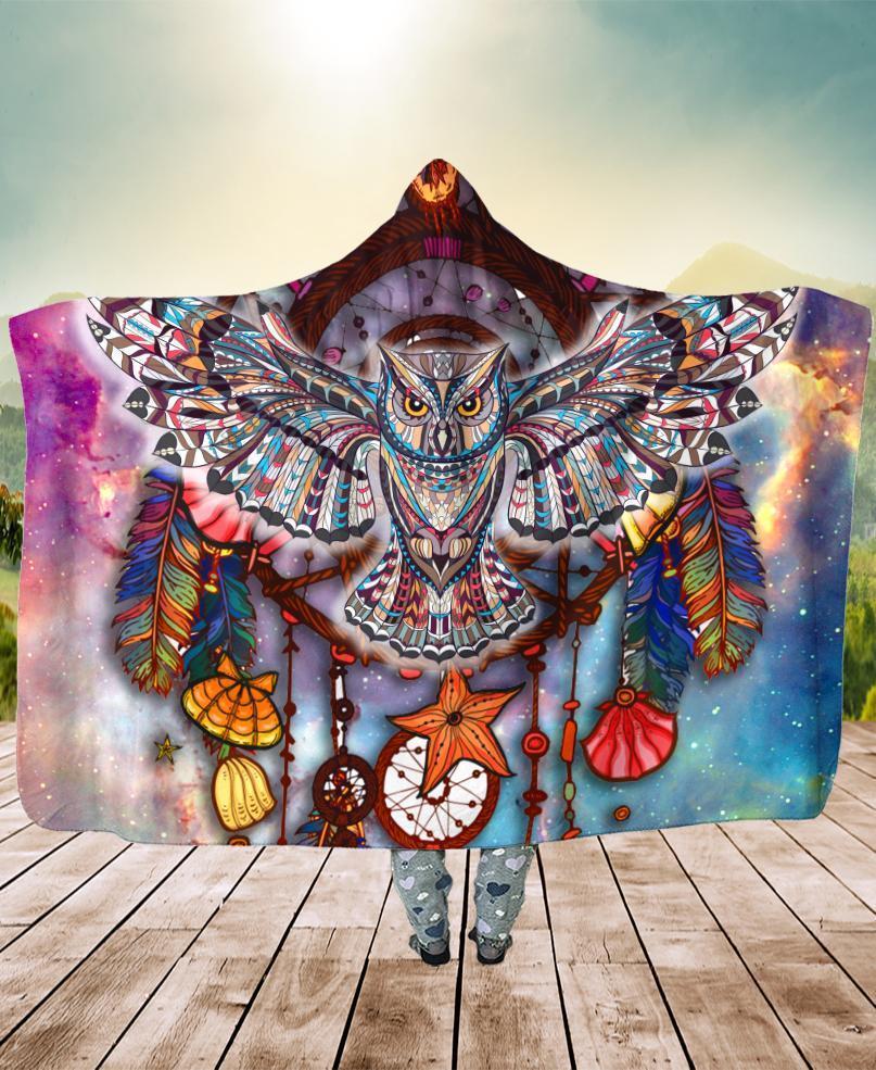 Native American Hooded Blanket