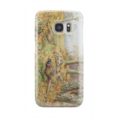 Phone Case - Pheasants With Autumn-Phone Case-HP Arts-Galaxy S6-Vibe Cosy™
