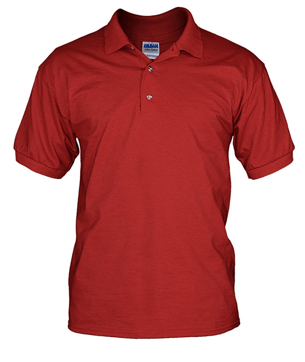 Australia in My Heart Polo T-Shirt - BN04-POLO T-SHIRTS-HP Arts-True Red-M-Men's Polo-Vibe Cosy™