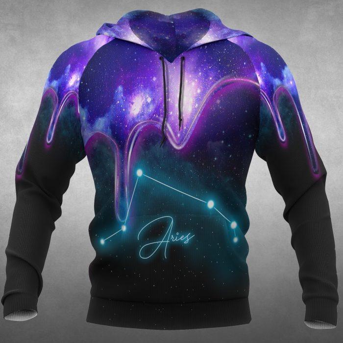 Aries Galaxy Hoodie NTH140858-Apparel-NTH-Hoodie-S-Vibe Cosy™